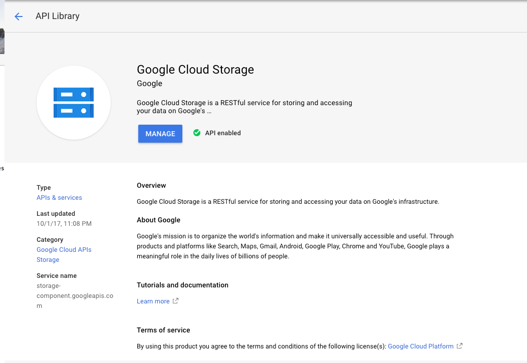 Upload File To Google Cloud Storage C